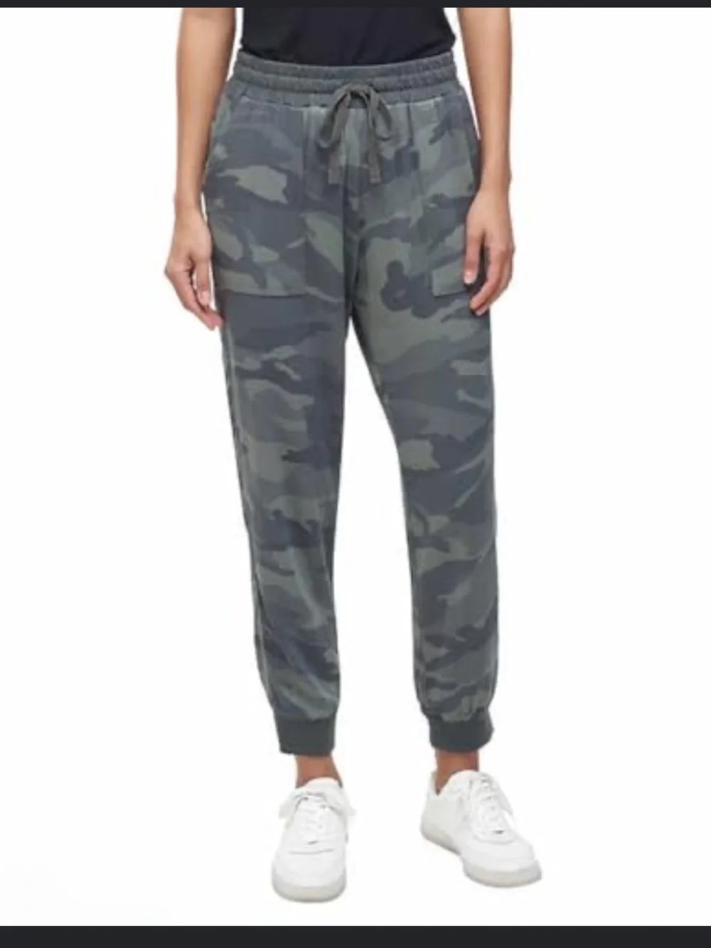 Splendid Ladies' Knit Jogger Casual Pants - Camo - XL  New w/ Tags